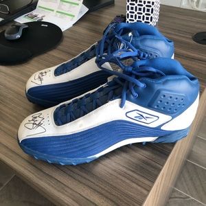 Joey Galloway SIGNED GAME WORN shoes 🏈